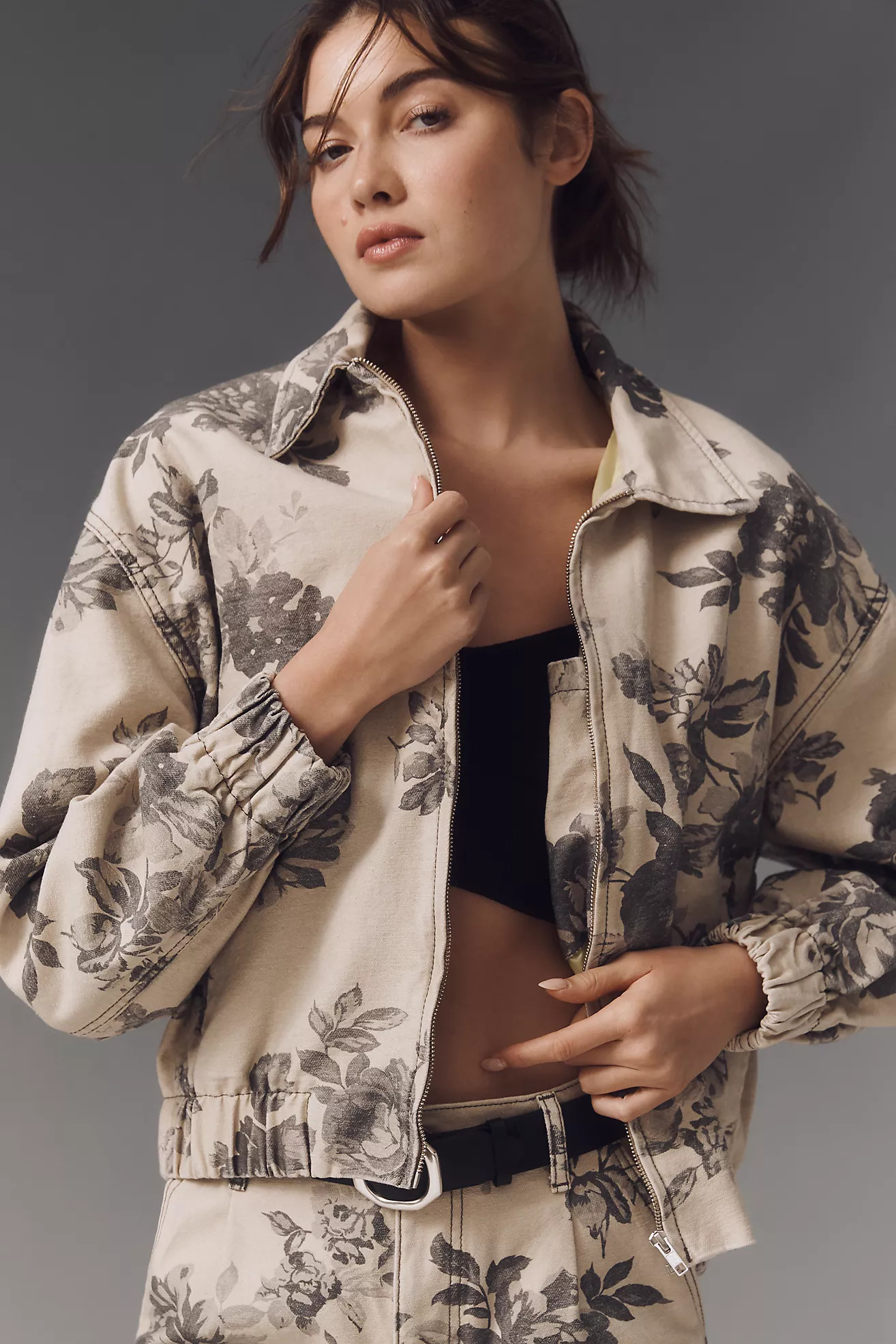 The Rylie Bomber Jacket by Pilcro | Anthropologie (US)