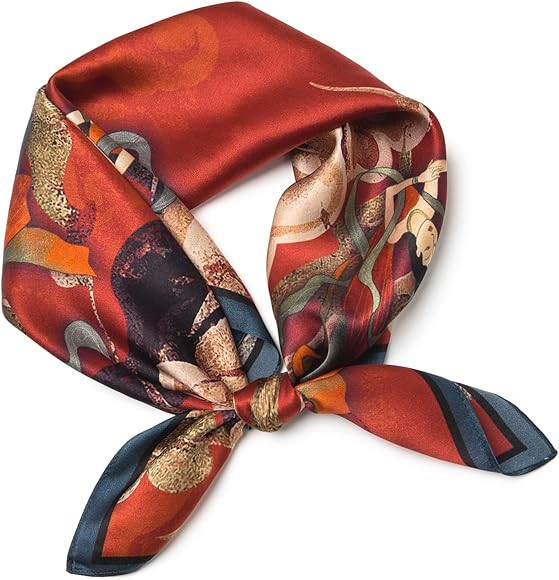 100% Pure Mulberry Silk Scarf 27"'x27(in) Square Scarf Head Scarf Neck scarf Headscarf for Women ... | Amazon (CA)