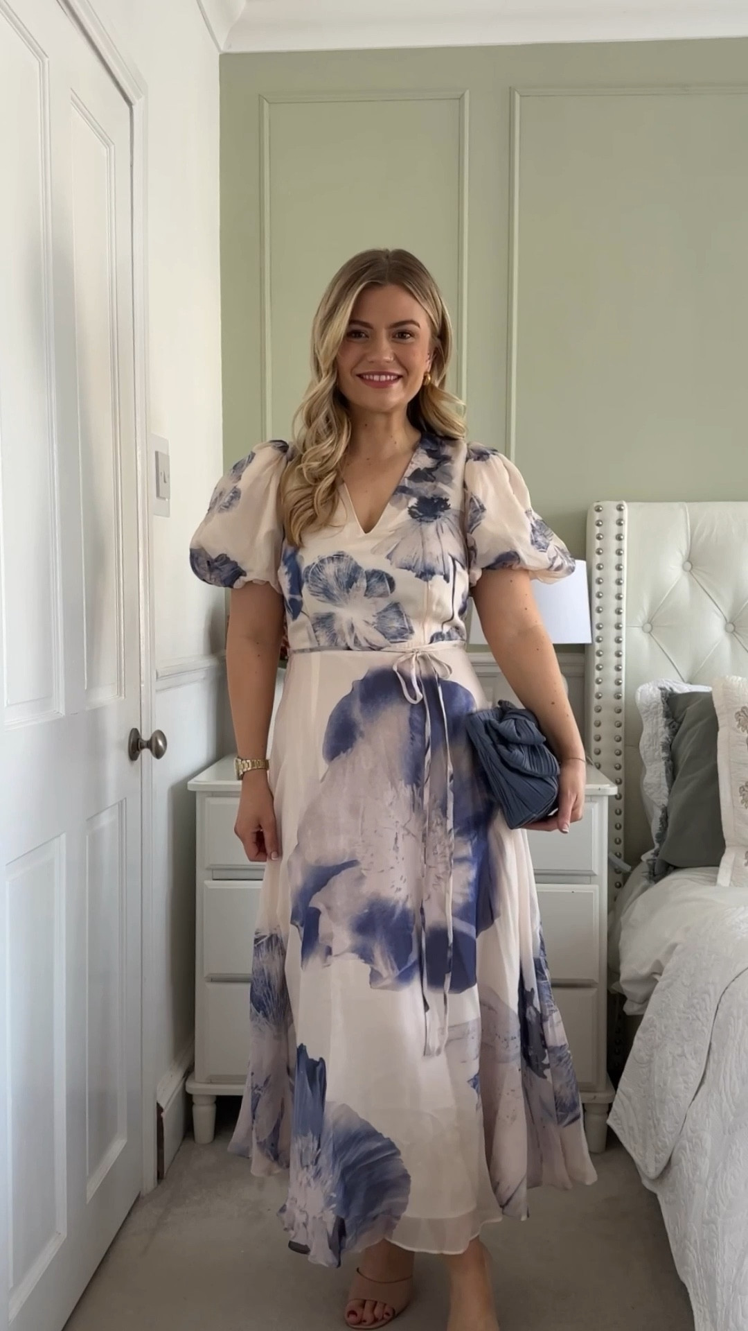 Spring summer wedding guest dress! Such a beautiful dress that would be perfect for any upcoming special occasions - I actually wore this Easter Sunday! 

#LTKwedding #LTKspring #LTKuk