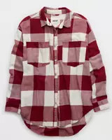 Aerie Anytime Fave Flannel Shirt | Aerie