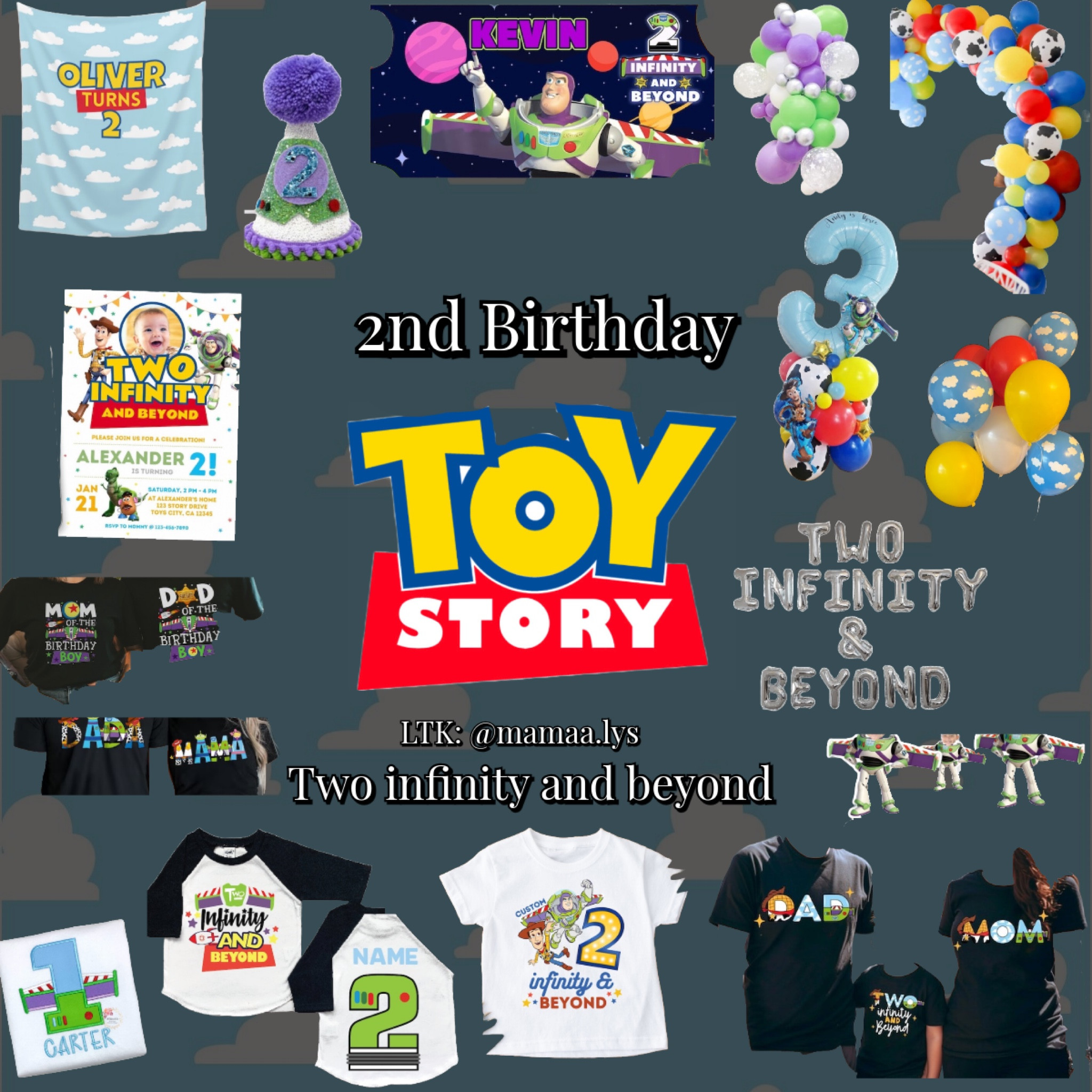 Two infinity and beyond ✨ Toy Story second birthday | Pixar second birthday | Disney second birthday 

#LTKfamily #LTKparties #LTKkids