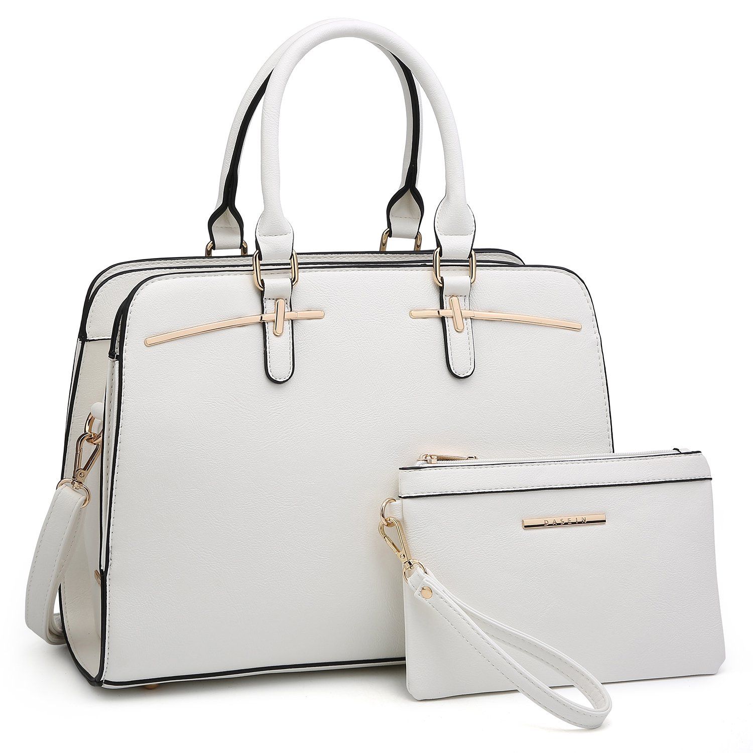 Dasein Women Satchel Handbags Shoulder Purses Totes Top Handle Work Bags With Matching Wallet | Walmart (US)