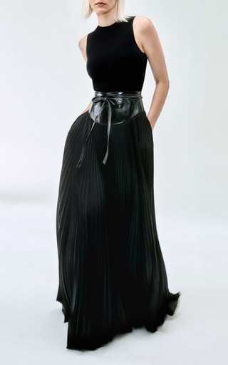 The Claudia Pleated Maxi Dress | Moda Operandi (Global)