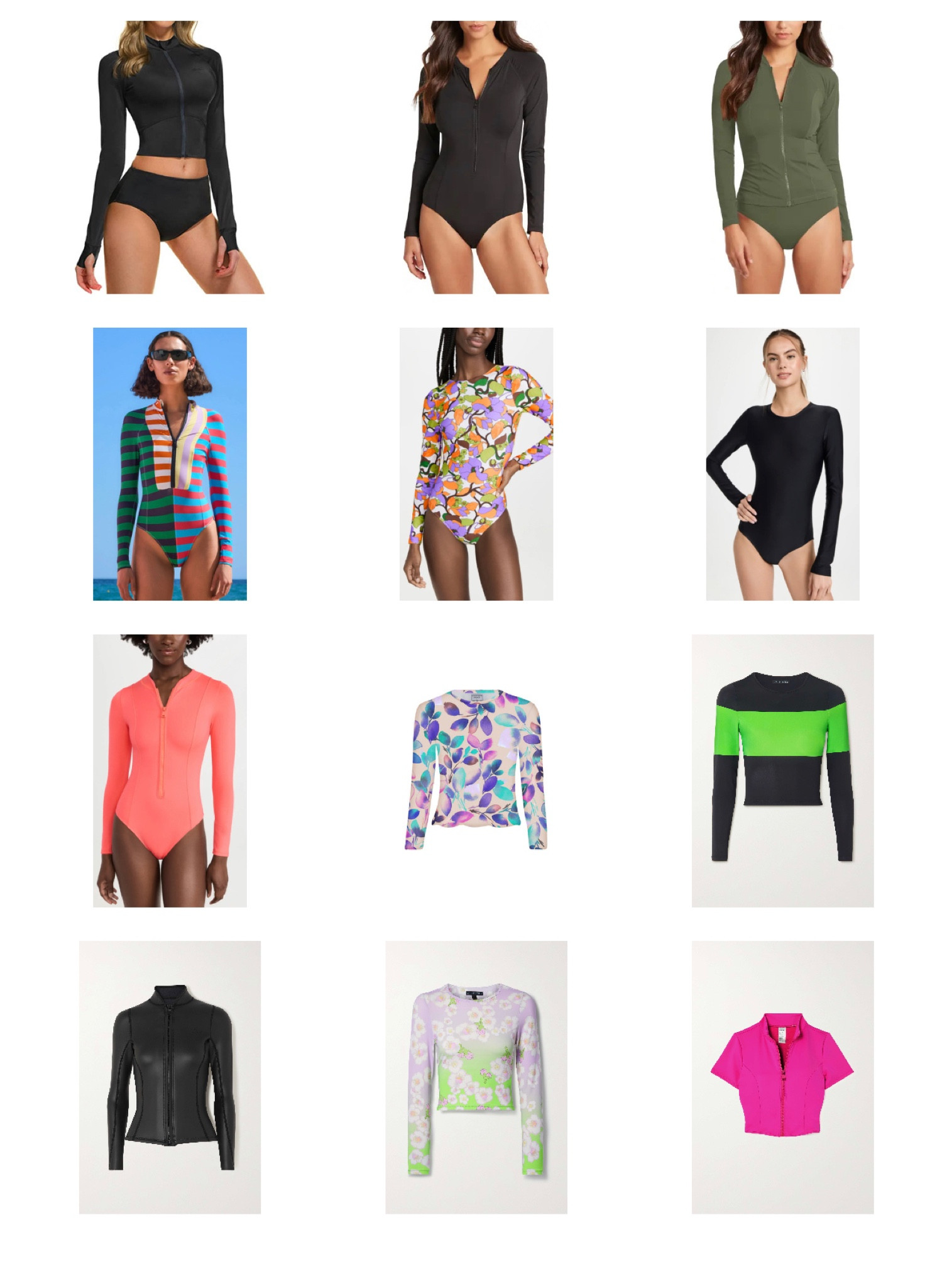 Keep your skin safe and look chic in these rash guards! 

#LTKstyletip #LTKswim #LTKSeasonal