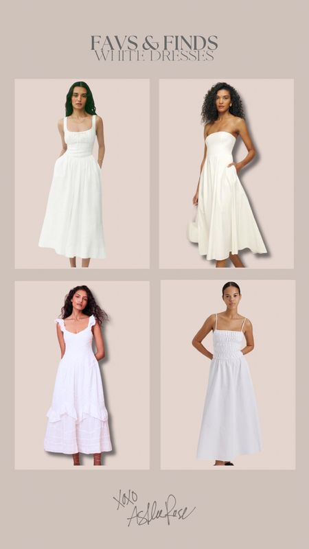 trending: white dresses 🤍

White Dress, Maxi Dress, Summer Outfit 



#LTKMidsize