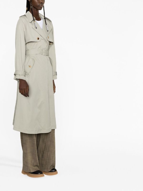 SANDRO Belted Trench Coat  - Farfetch | Farfetch Global