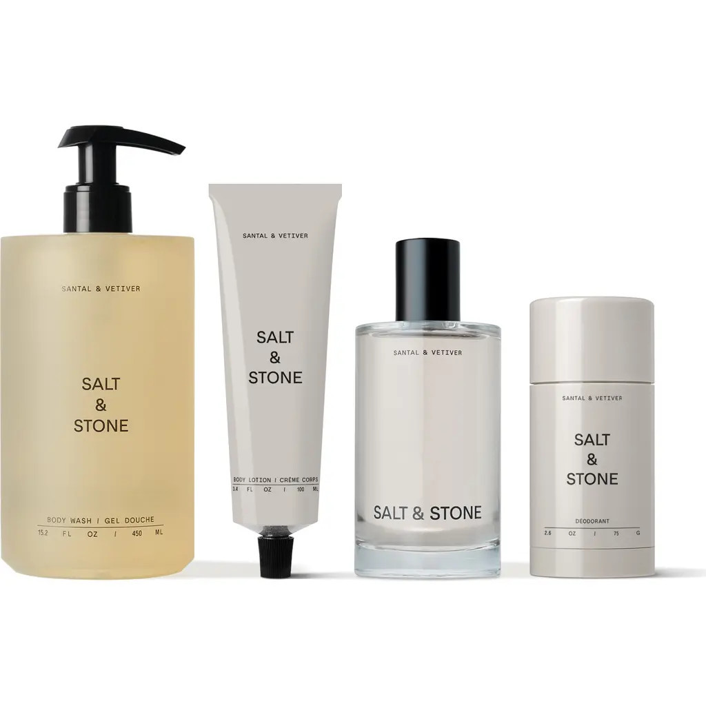SALT & STONE Santal & Vetiver Full Body Care Ritual Set at Nordstrom | Nordstrom