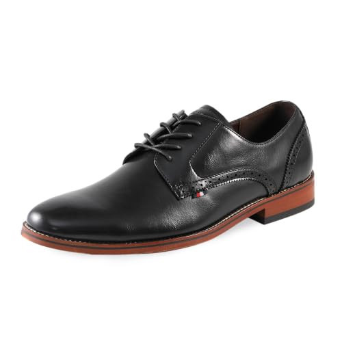 Tommy Hilfiger Men's Bronty Dress Shoe, Black 001, 14 | Amazon (US)