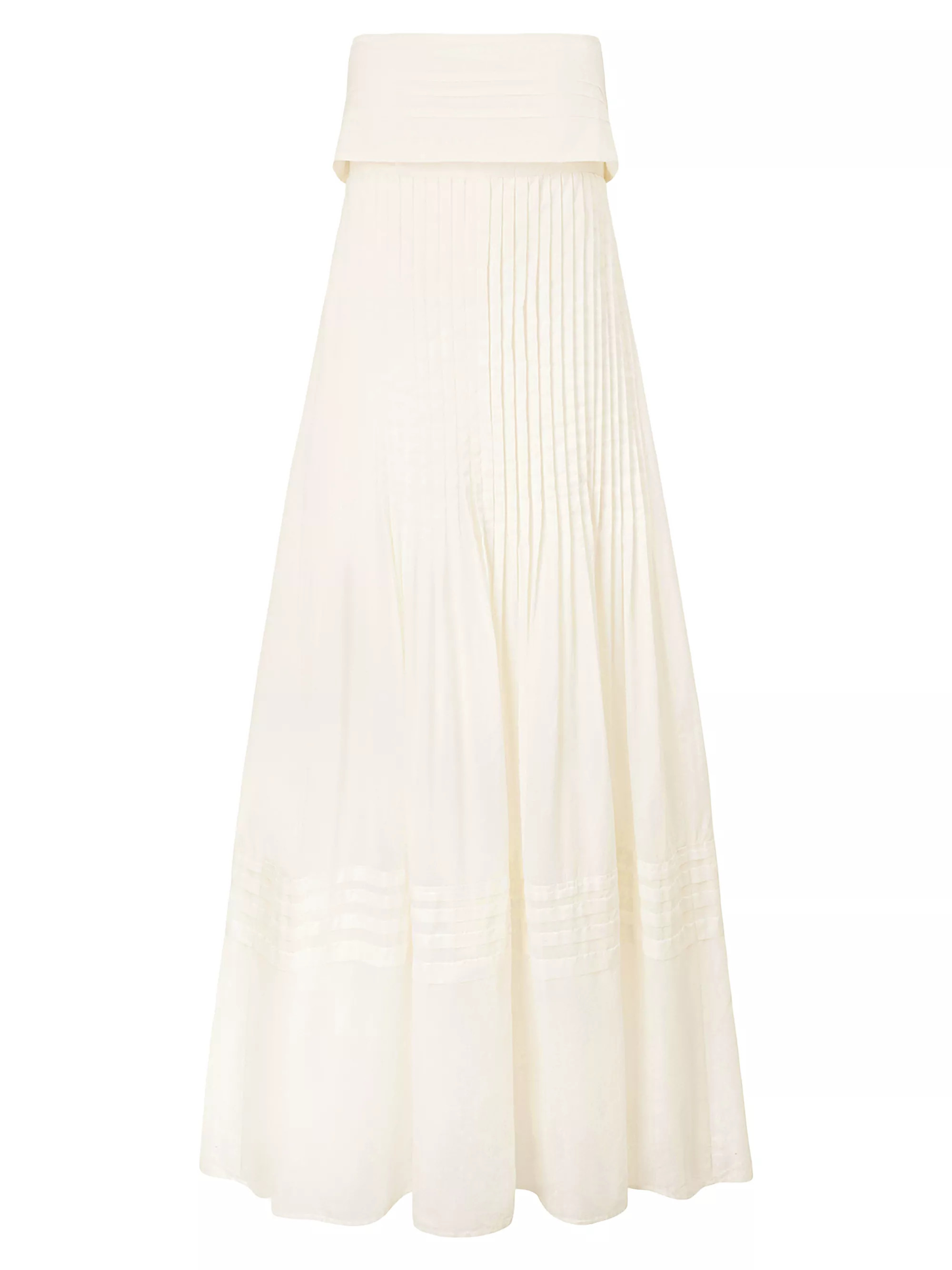 StaudKristina Pintuck Sleeveless Midi-Dress | Saks Fifth Avenue