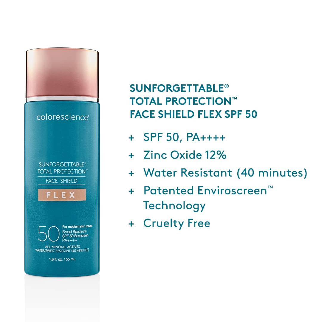 Colorescience Total Protection Face Shield Flex SPF 50, 1.8 fl. oz. | Amazon (US)