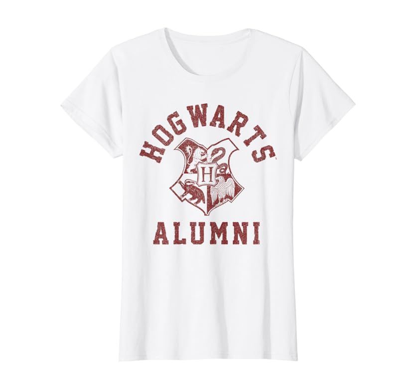 Harry Potter Hogwarts Alumni Crest T-Shirt | Amazon (US)