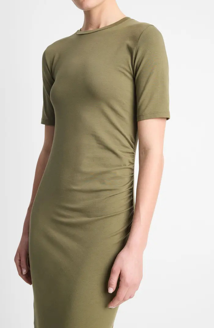 Short Sleeve Midi Dress | Nordstrom Rack