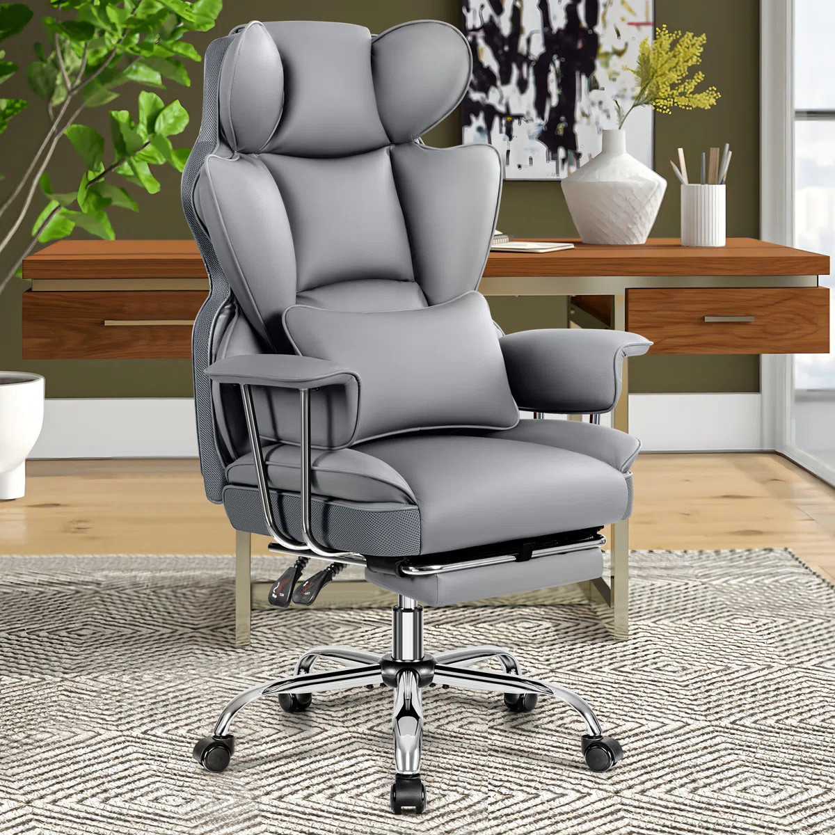 Faux Leather Executive Computer Chair | Wayfair North America