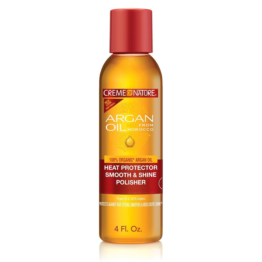 Creme of Nature, Argan Oil for Hair, Smooth & Shine Hair Polisher, Argan Oil of Morocco for Anti ... | Amazon (US)