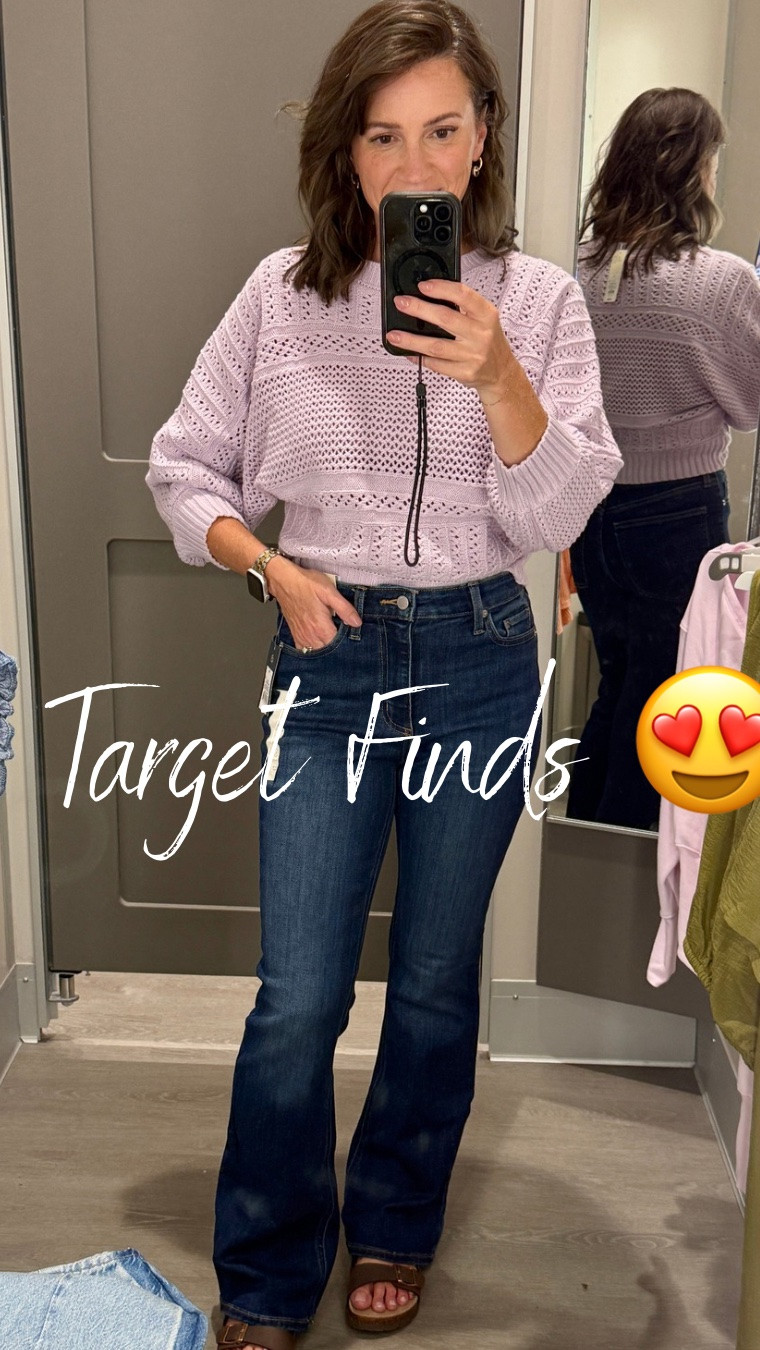 Fall sweater perfection 🍂 Crochet texture, flattering dolman sleeves, cropped fit + comes in 3 colors. Wearing a small. 

Bootcut jeans are a classic and perfect for business casual jeans attire. Wearing a size 4.

Fall Fashion, Sweater, Mom Style, women’s jeans

#LTKOver40 #LTKmomlife #LTKWorkwear
