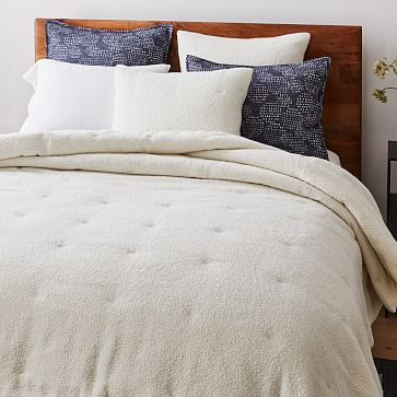 Cozy Boucle Quilt & Shams | West Elm (US)
