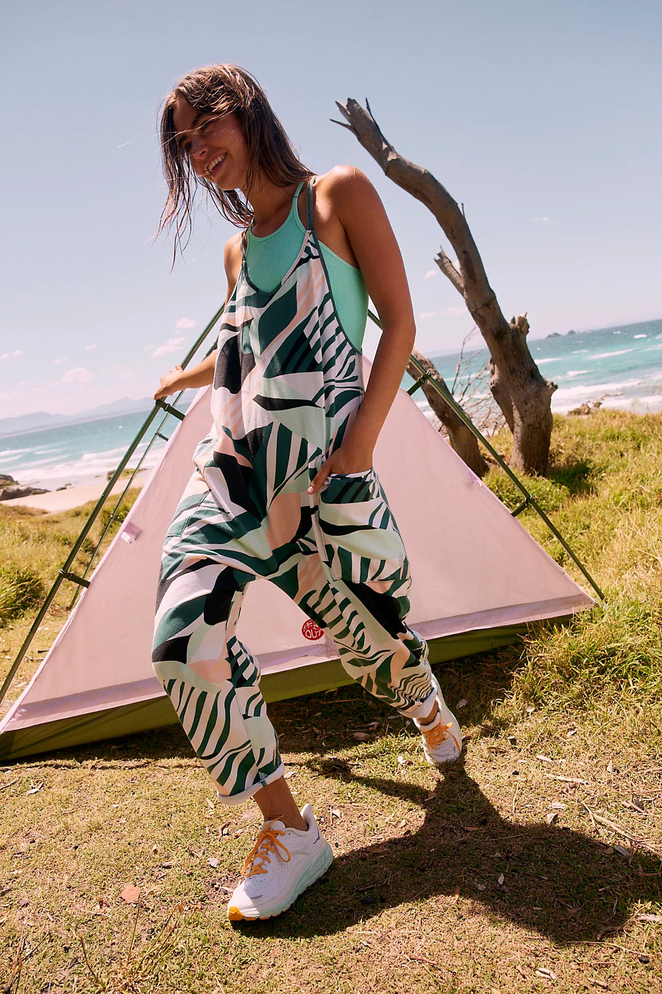 Hot Shot Printed Onesie | Free People (Global - UK&FR Excluded)