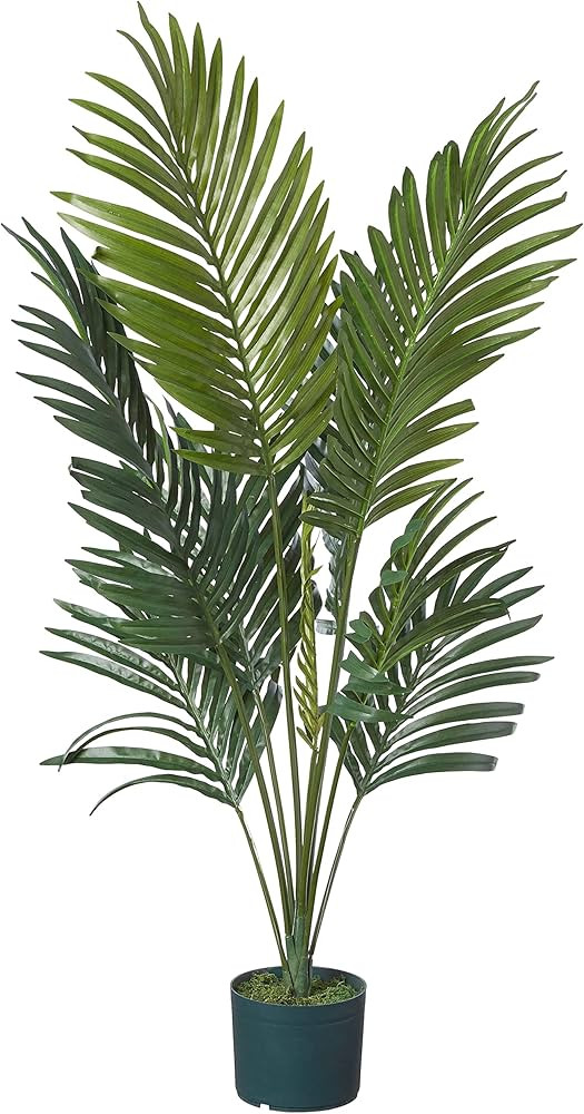 Nearly Natural 5295 4ft. Kentia Palm Silk Tree,Green | Amazon (US)