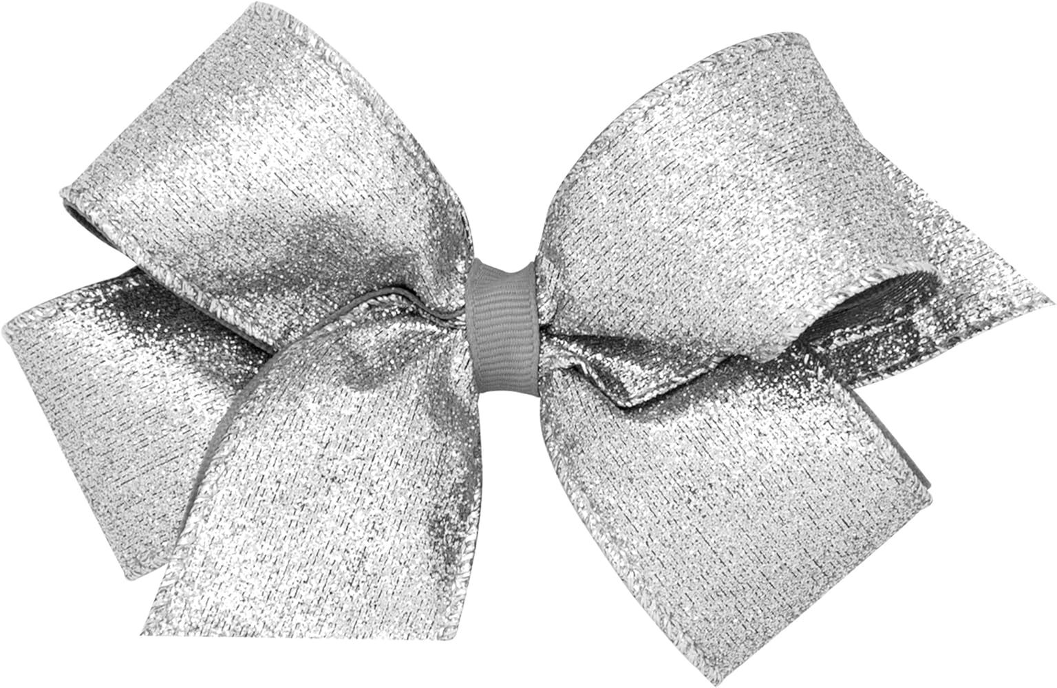 Wee Ones Girl's Party Glitter Hair Bow on a WeeStay Clip | Amazon (US)