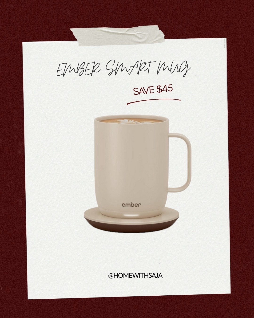 The Ember smart mug is now on sale! A highly rated temperature regulated mug to keep all your drinks warm for long! Makes the perfect gift this holiday season and any season!✨

Ember, smart mug, temperature regulated mug, coffee mug, aesthetic mug, Target find, Amazon find, for the hot drink lover, gift for her, gift for him, holiday gift guide

#LTKGiftGuide #LTKHome #LTKSaleAlert