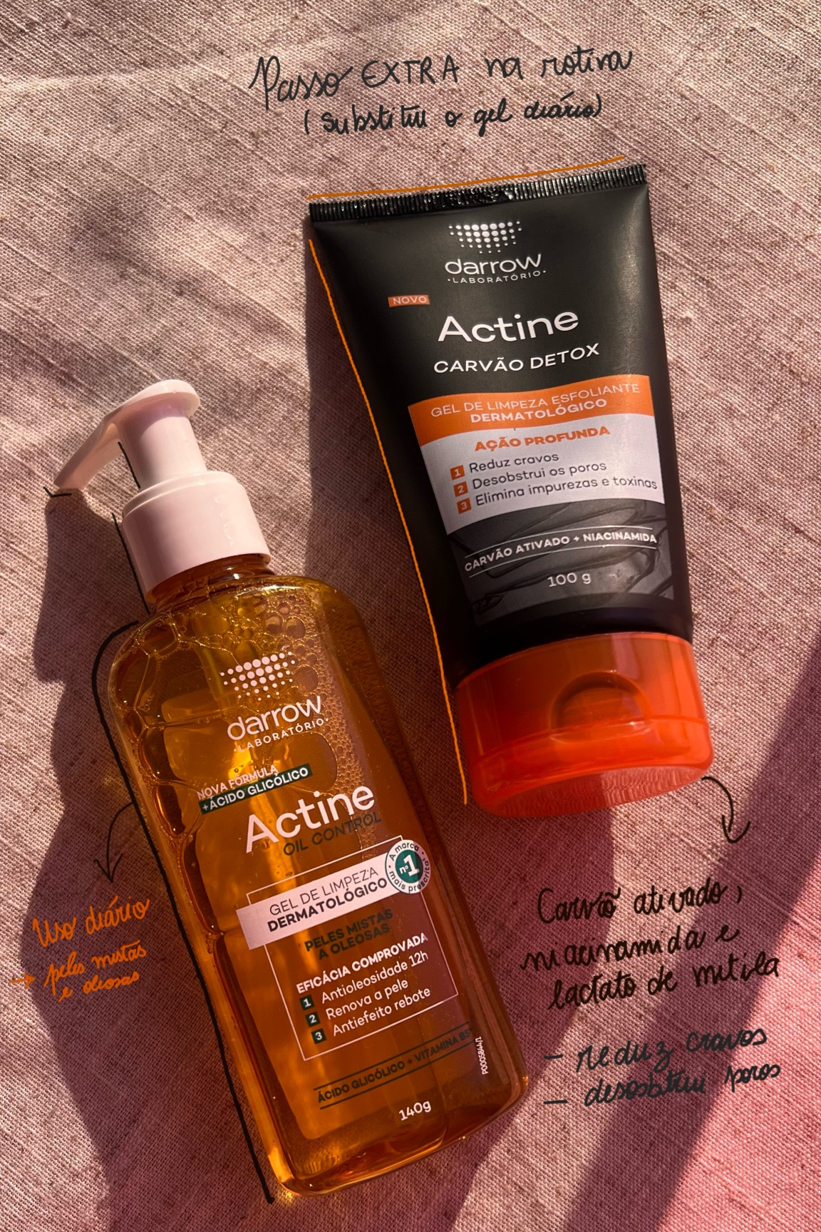 Queridinho antigo actine + queridinho novo 🧡🖤