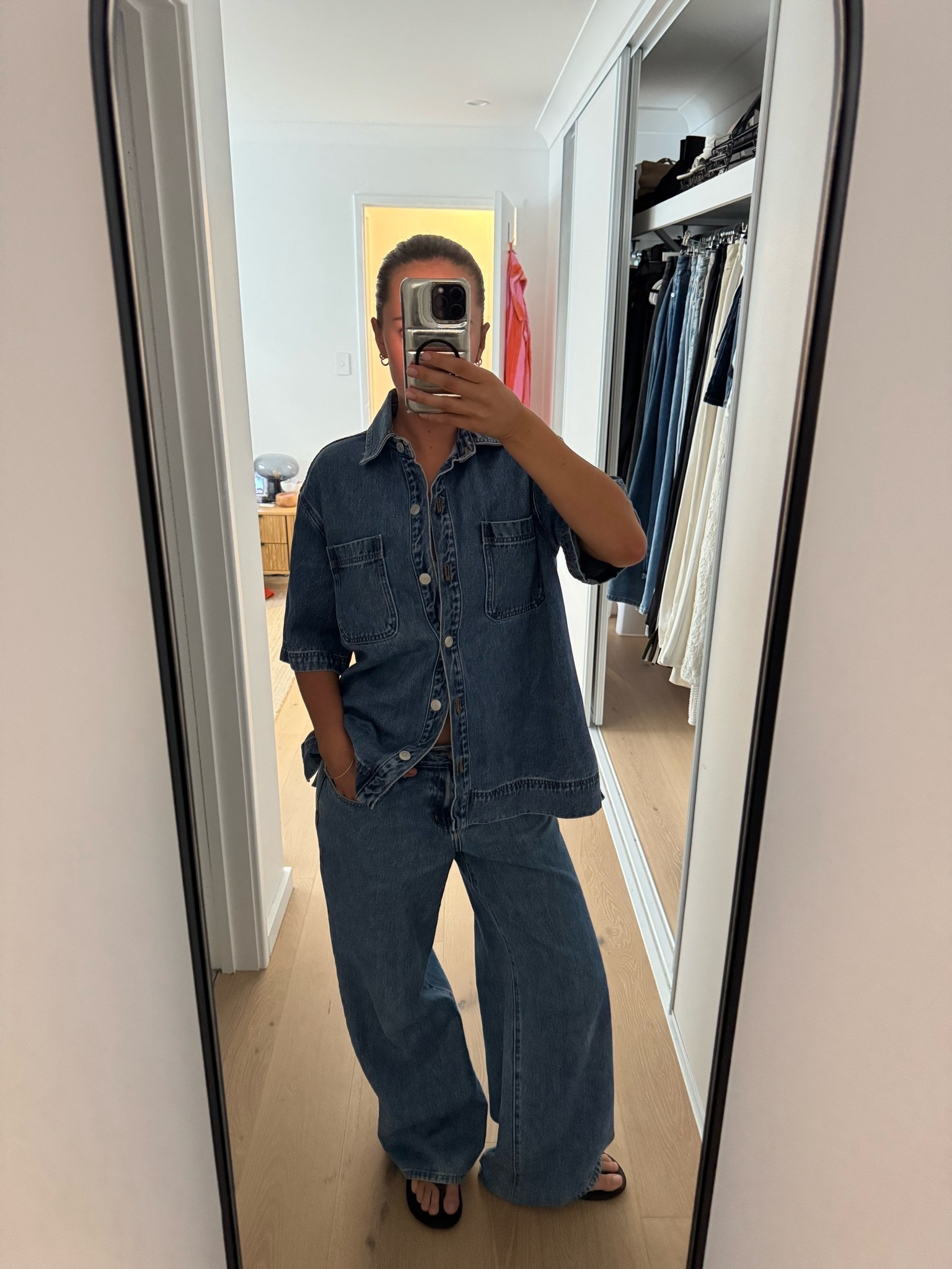 Top AU 8 & jeans AU 10. Old glassons. Linked similar sets