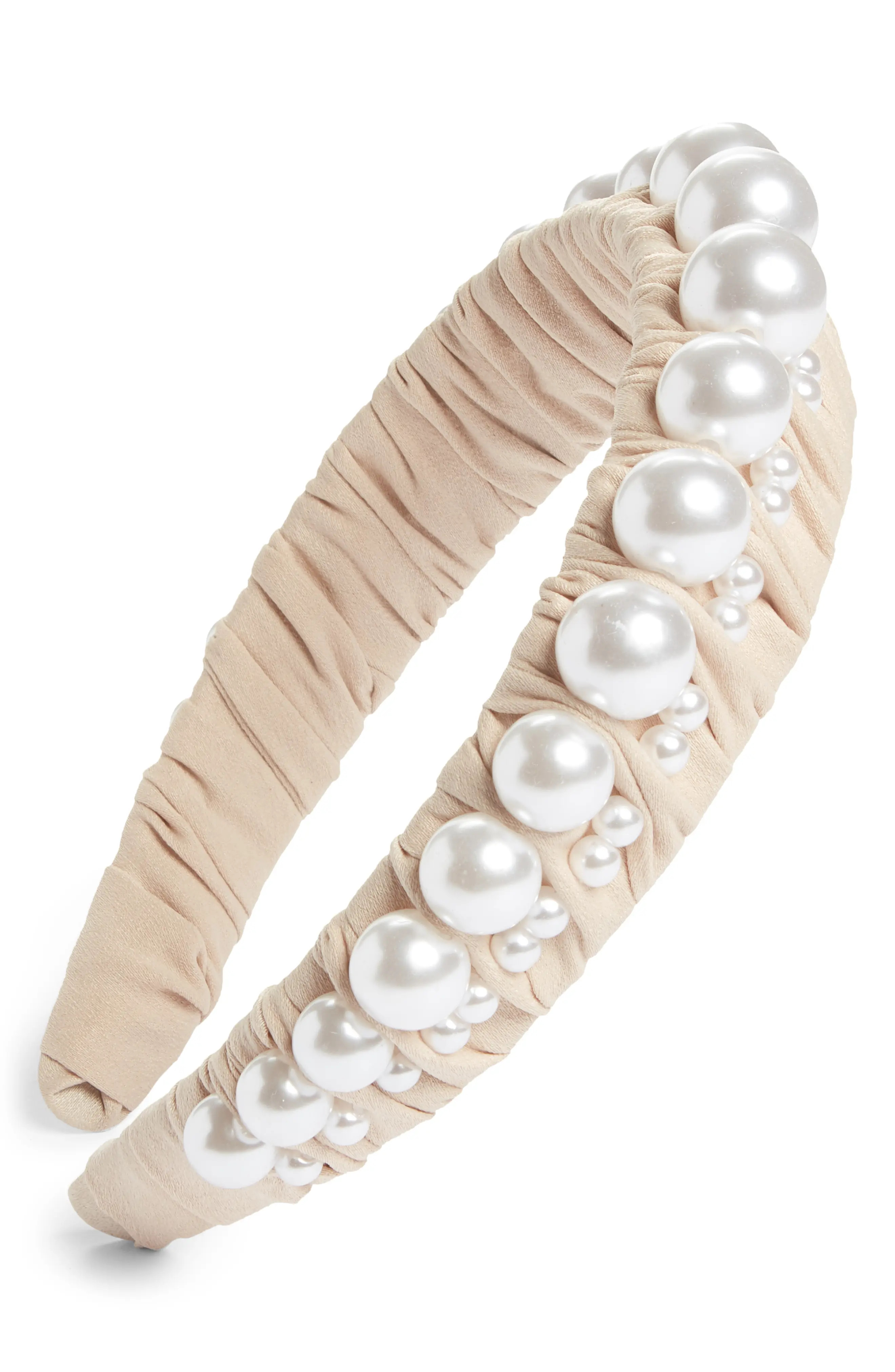 8 Other Reasons Hackney Imitation Pearl Headband in Ivory at Nordstrom | Nordstrom