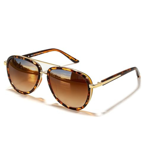 TJUTR Tangle‑Free Aviator Sunglasses for Women & Men, No-Snag TR90 Frame Polarized UV400 Protection Shades for Driving TS2610 | Amazon (US)