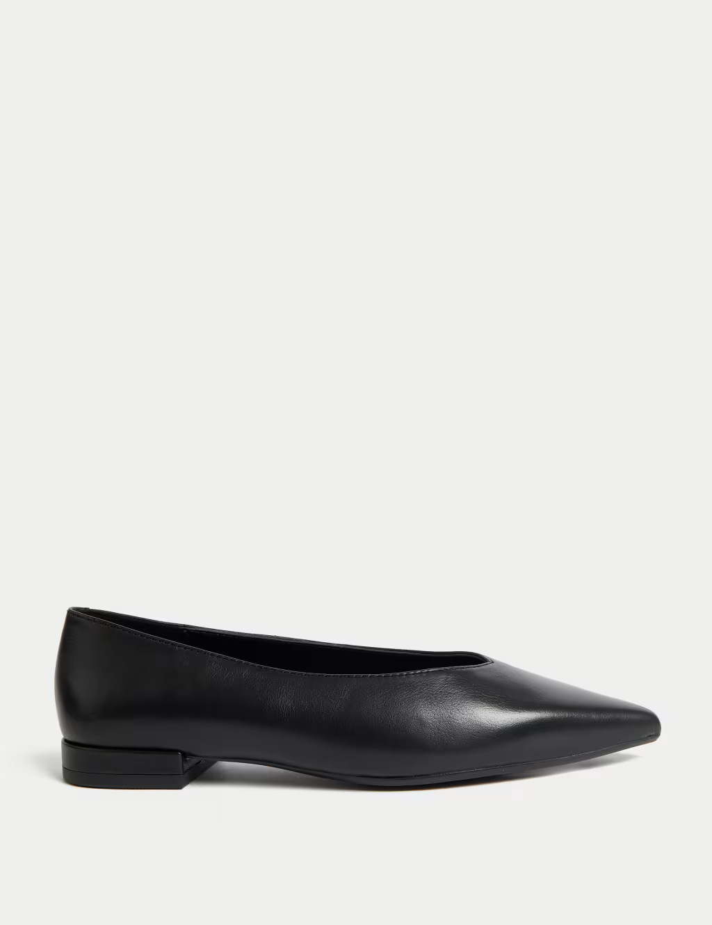 Leather Pointed Pump | Marks & Spencer (UK)