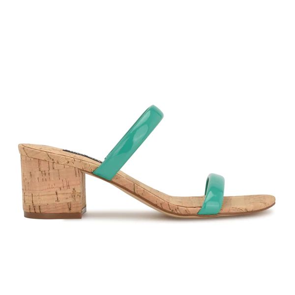 Tae Heeled Slide Sandals | Nine West (US)