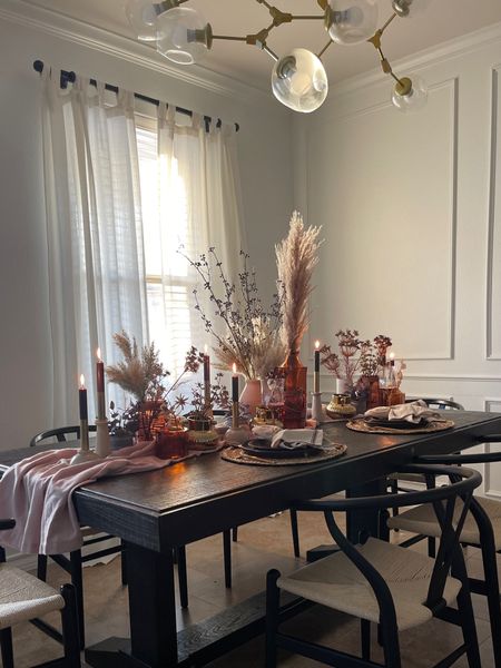Fall decor - table Dining table setting 🍂 #falldecor #tablesetting

#LTKSeasonal #LTKhome #LTKHalloween