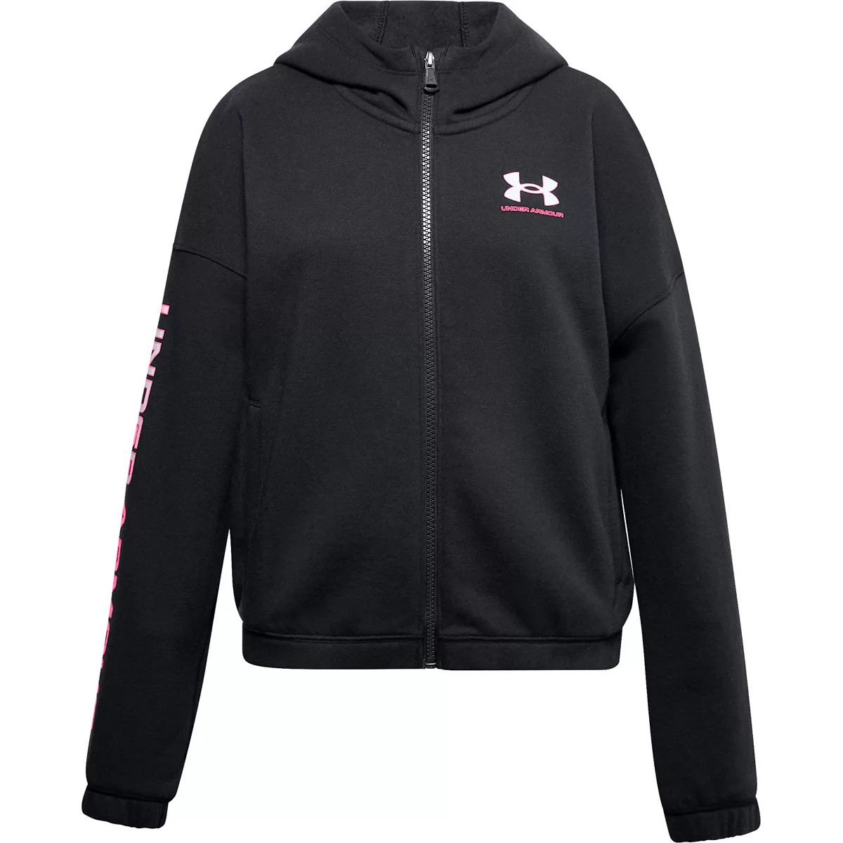 Girls 7-16 Under Armour Rival Fleece Full-Zip Hoodie | Kohl's