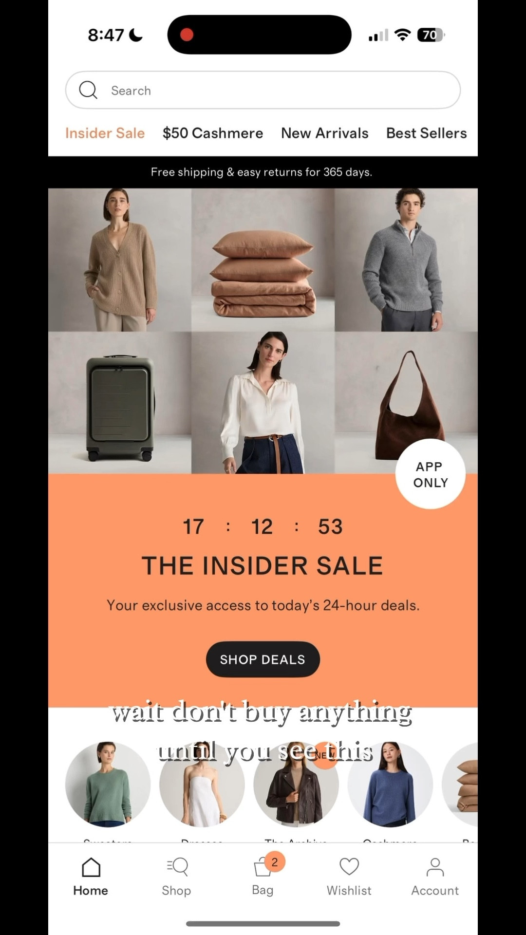 Wait — don’t buy anything until you check the Quince app.

Their Insider Sale is live (app only today 👀) and this is when I grab those elevated basics that actually get worn on repeat.

You can still use my code INFG-26JULIANNMBROWN10 for 10% off your first purchase (on non-sale items).

#QuincePartner #QuietLuxury #CapsuleWardrobe #AffordableLuxury #WardrobeStaples