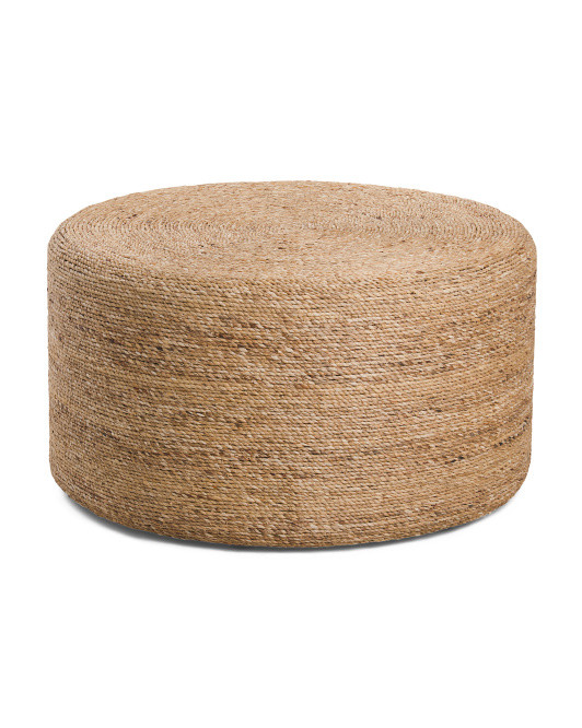 Woven Cocktail Ottoman | TJ Maxx