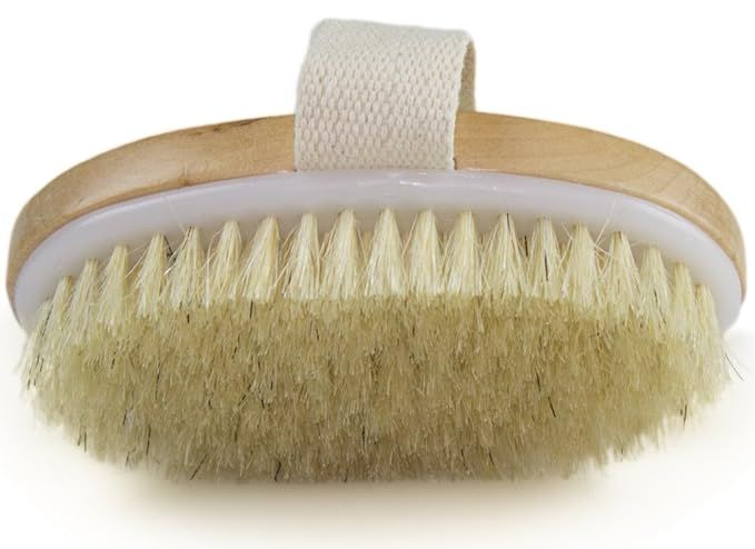 Dry Skin Body Brush - Improves Skin's Health and Beauty - Natural Bristle - Remove Dead Skin and ... | Amazon (US)