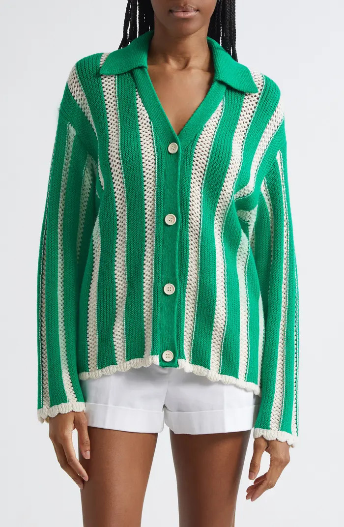 Stripe Knit Cardigan | Nordstrom