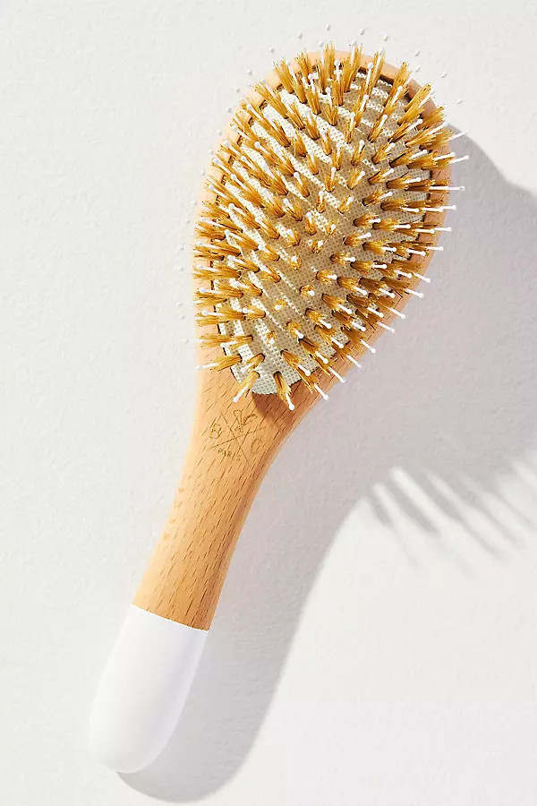 Detangling & Shine Wooden Hair Brush | Anthropologie (US)