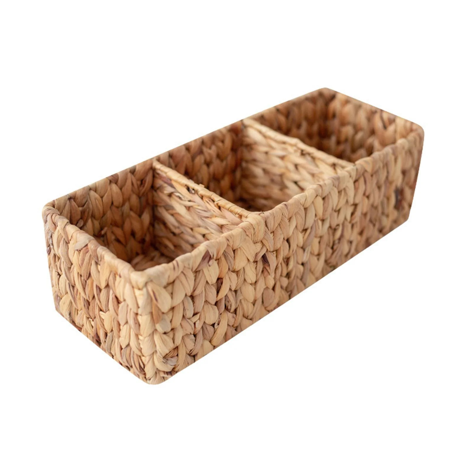 Baoblaze Wicker Basket Toilet Paper Basket Pantry Organizer Rustic Desk Drawer Organizer Storage ... | Walmart (US)
