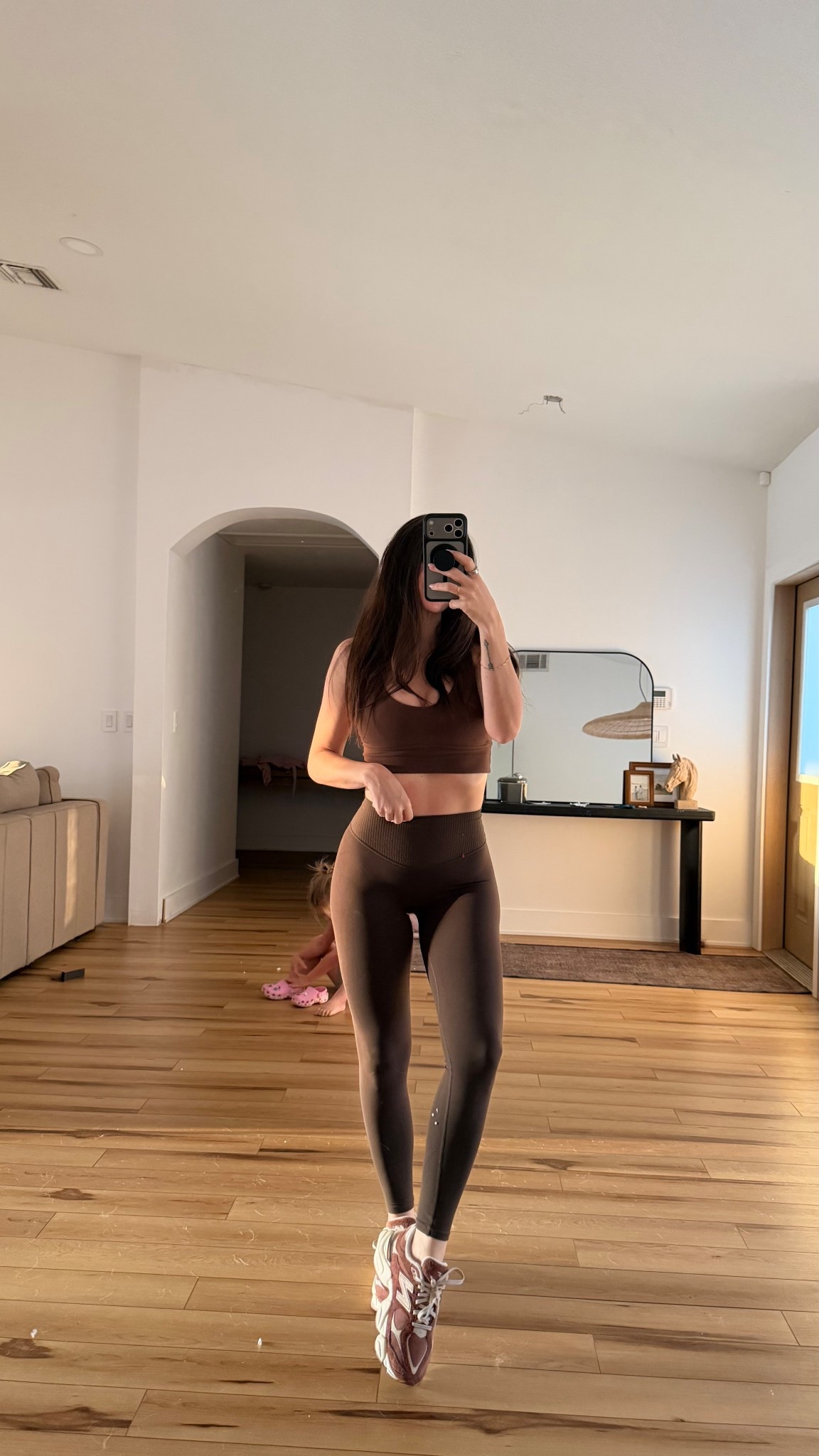 size XS 

Lately I’ve been living in matching workout sets like this one. A good neutral activewear set just makes getting ready for a workout (or a busy mom day) so much easier. This brown workout set is one of my current favorites flattering, comfortable, and perfect for lifting, walking, or running errands. I love pieces that make you feel put together even when you’re just trying to squeeze in a quick garage workout between mom life.

#ltkfitness #ltkactivewear #workoutset #matchingworkoutset #brownactivewear #neutralactivewear #momfitness #momworkout #athleisurestyle #workoutoutfit #gymstyle #fitnessfashion #activewearstyle #fitmomstyle #gymoutfit #everydayactivewear #athleisurelook #fitnesslifestyle #homeworkoutstyle #workoutwear #amazonactivewear #targetactivewear #fitnesscreator #ltkcreator 

 

#LTKselfcare #LTKActive #LTKfitnessgoals