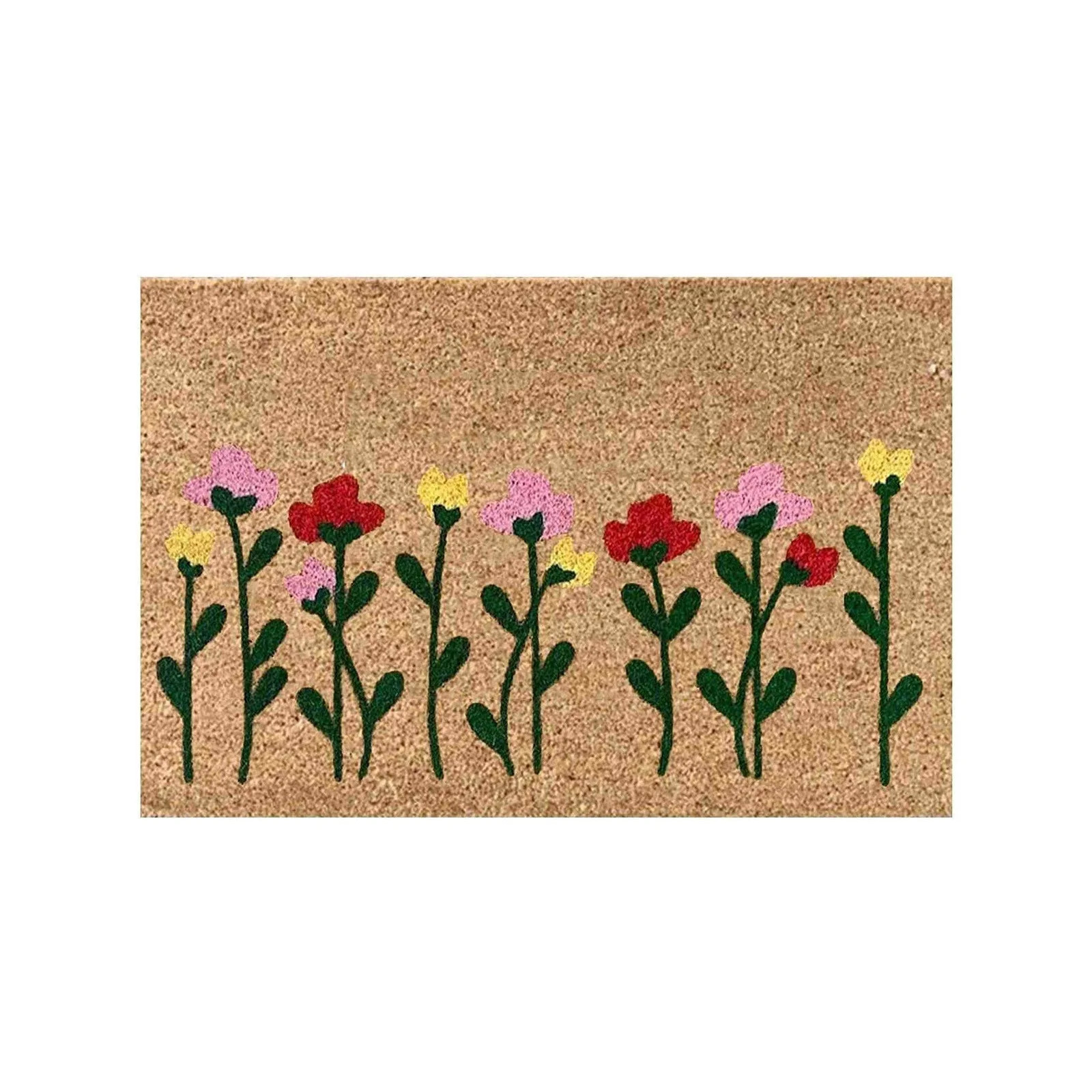 Qocolhg Summer Holiday Floor Door mat, Welcome Doormat with Non-Slip Backing for Indoor and Outdo... | Walmart (US)