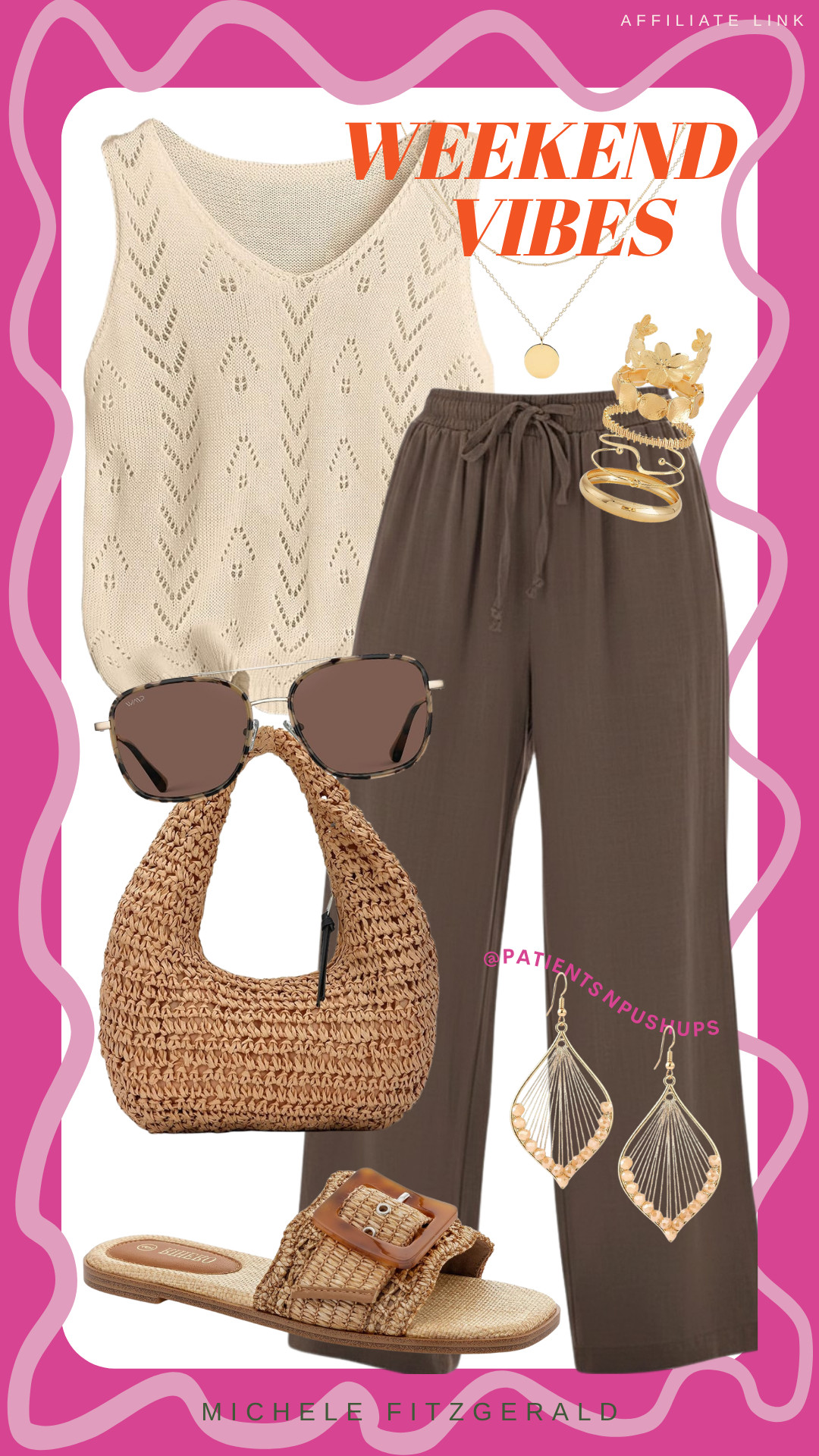 Feeling the weekend vibes! Check out my comfy and stylish outfit, perfect for relaxing days. Also, these gold bangle bracelets are a must-have accessory!

#WeekendVibes #ComfyOutfit #AmazonFinds 

 #LTKMothersDay #LTKgrwm #LTKootd