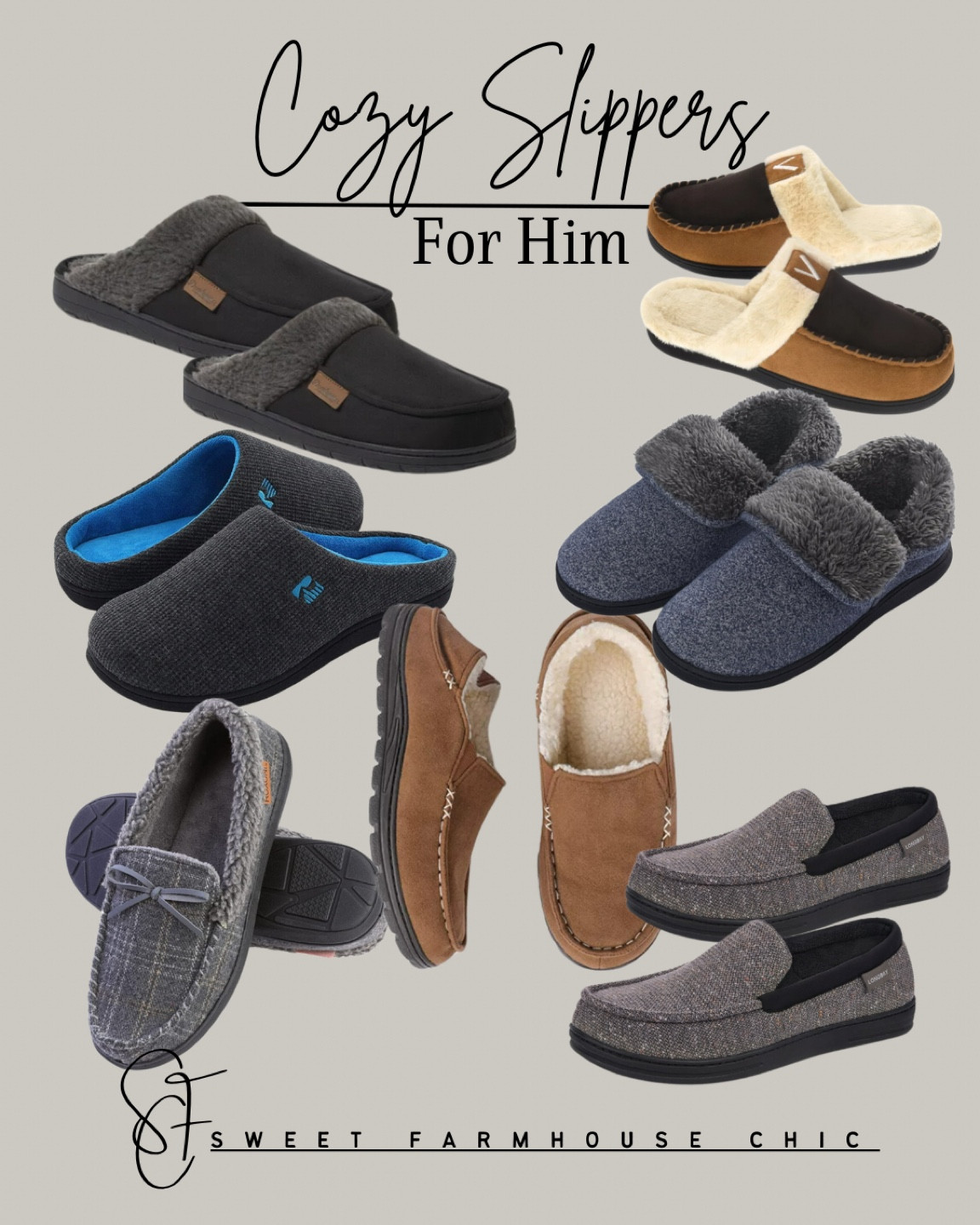 Cozy slippers for him!!

Slippers, slip on slippers, moccasin slippers, fuzzy slippers, scuff slippers, memory foam slippers



#LTKHoliday #LTKGiftGuide #LTKsalealert