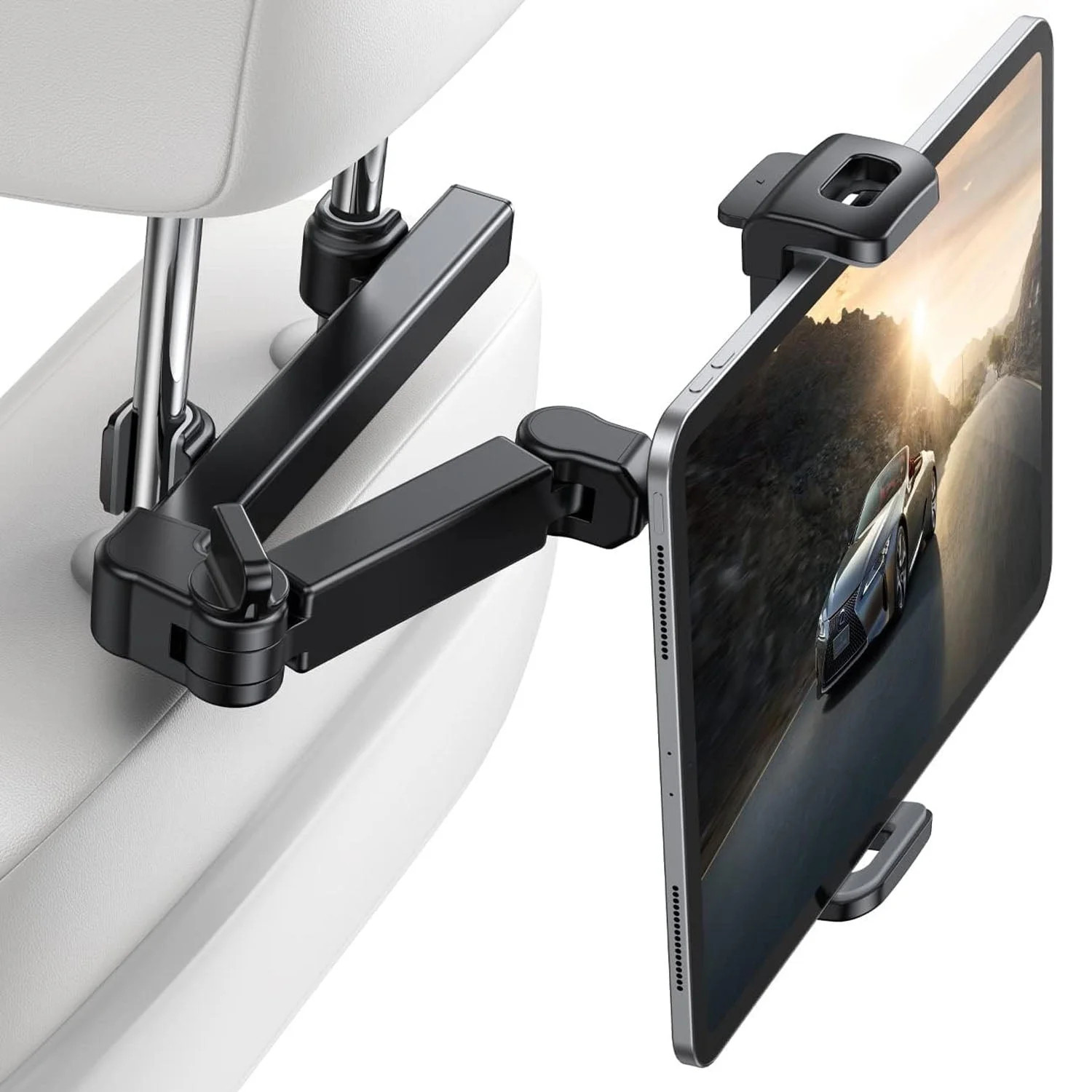 Car Ipad Holder Backseat Kids Car Headrest Tablet Mount Holder Stretchable Backseat Tablets Stand... | Walmart (US)