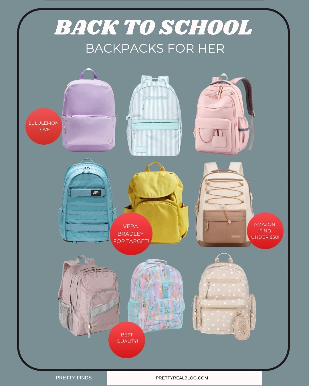 Backpacks for girls, back to school for teens 

#LTKKids #LTKHome #LTKU