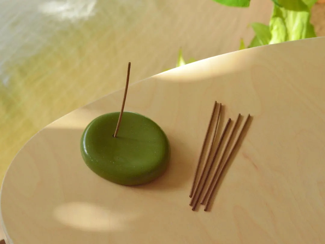 Forest Green Handmade Incense Holder | Pebble Incense Burner | Minimalist Home Decor - Etsy UK | Etsy (US)