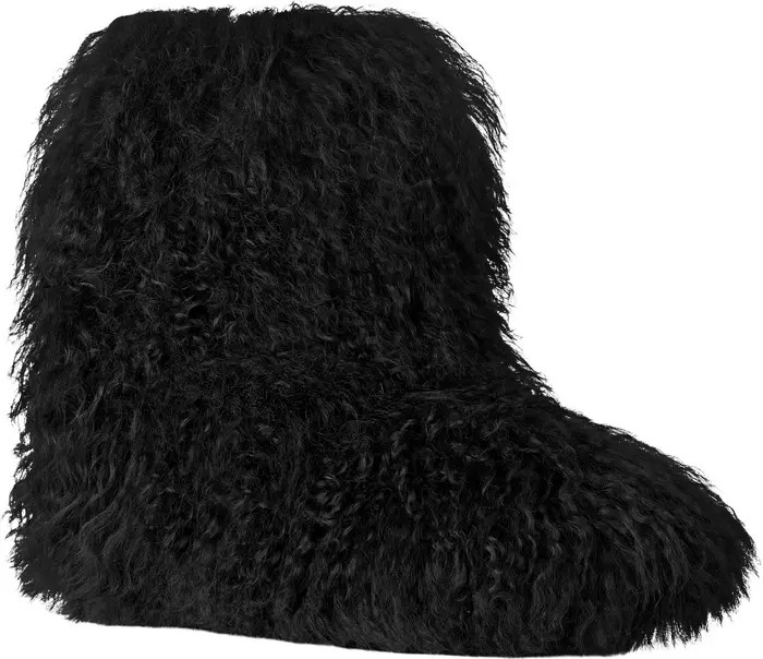 Classic Short Fluff Momma Genuine Shearling Bootie (Women) | Nordstrom
