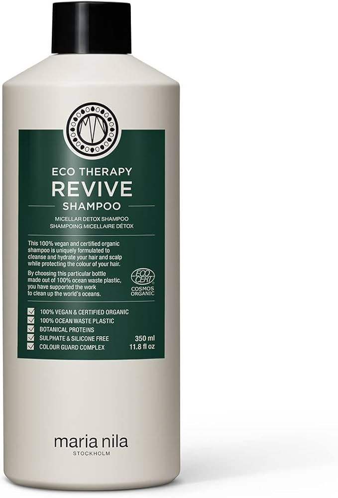 Maria Nila, Eco Therapy Revive Shampoo Mizellen Reinigungsshampoo mit natürlichen Inhaltsstoffen... | Amazon (DE)