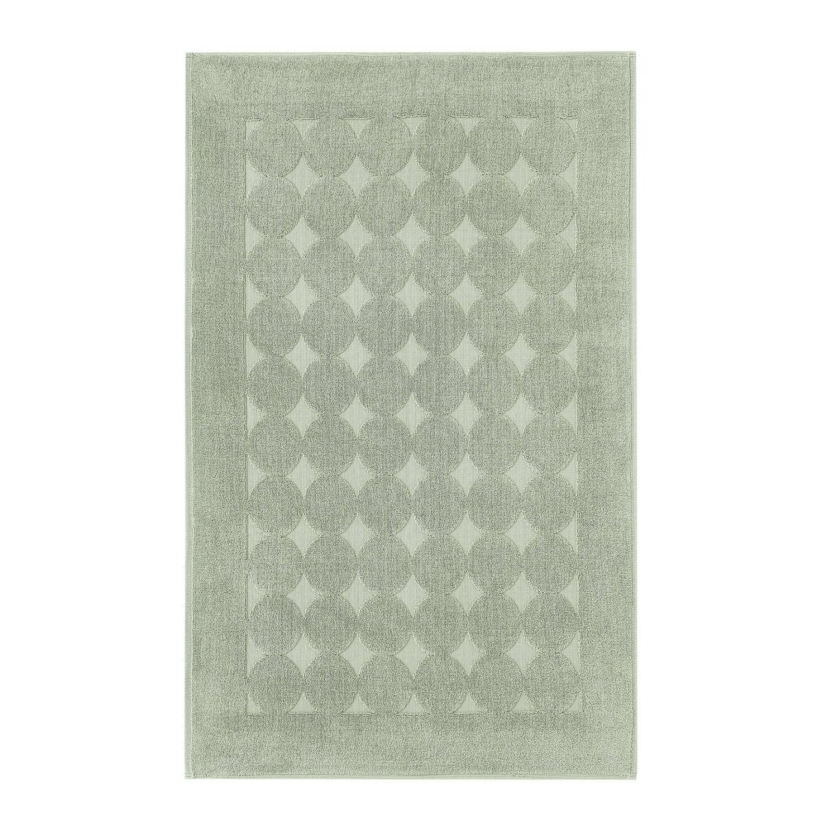 Sinemis Terry Bath Rug Green - Linum Home Textiles: Woven, Machine Washable, Low Pile Bath Mat | Target