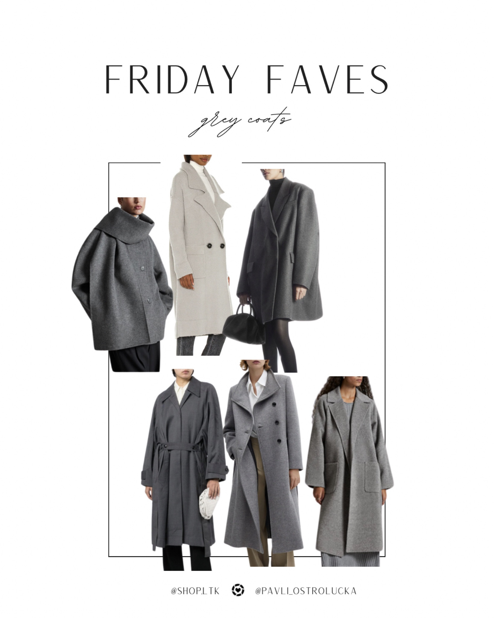 Wearing grey fits on repeat this season & grey wool coat is a must have piece in my winter capsule wardrobe 🩶 check my fave picks 

#LTKeurope #LTKstyletip #LTKworkwear