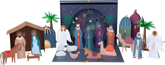 Meri Meri Nativity Advent Calendar Craft Kit | Nordstrom | Nordstrom